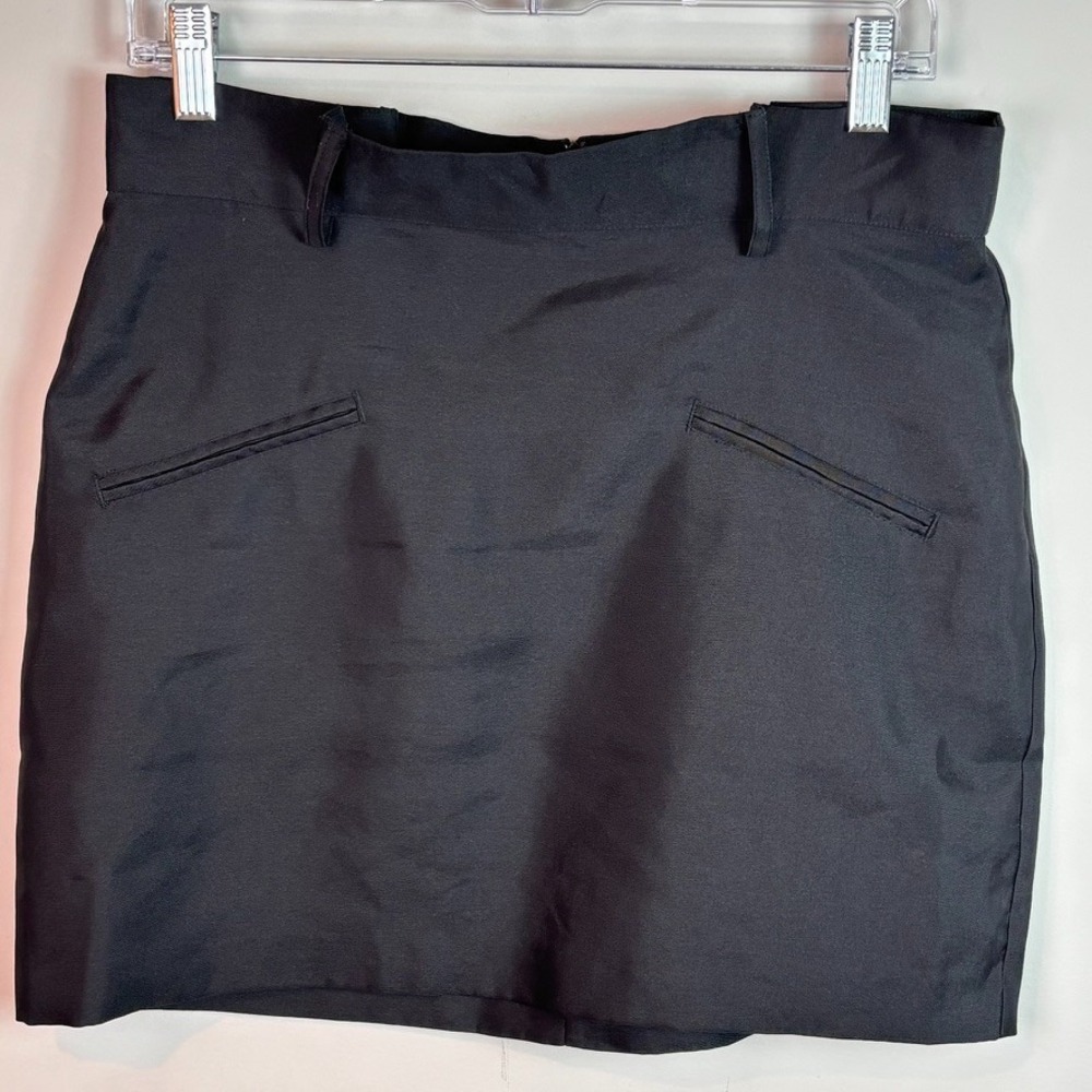 Second Female Womens Elegance New Black Skirt sz Small Night Out Sexy Classic